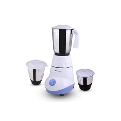 Wonderchef Capri 500 W White & Blue Mixer Grinder with 3 Jars