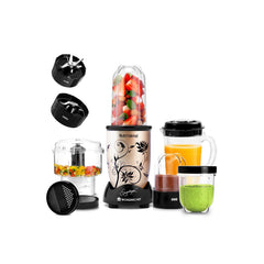 Wonderchef Nutri-blend CKM 500W Mixer Grinder 4 Jars Champagne