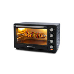 Wonderchef 28 L Black Oven Toaster Griller (OTG) with Rotisserie