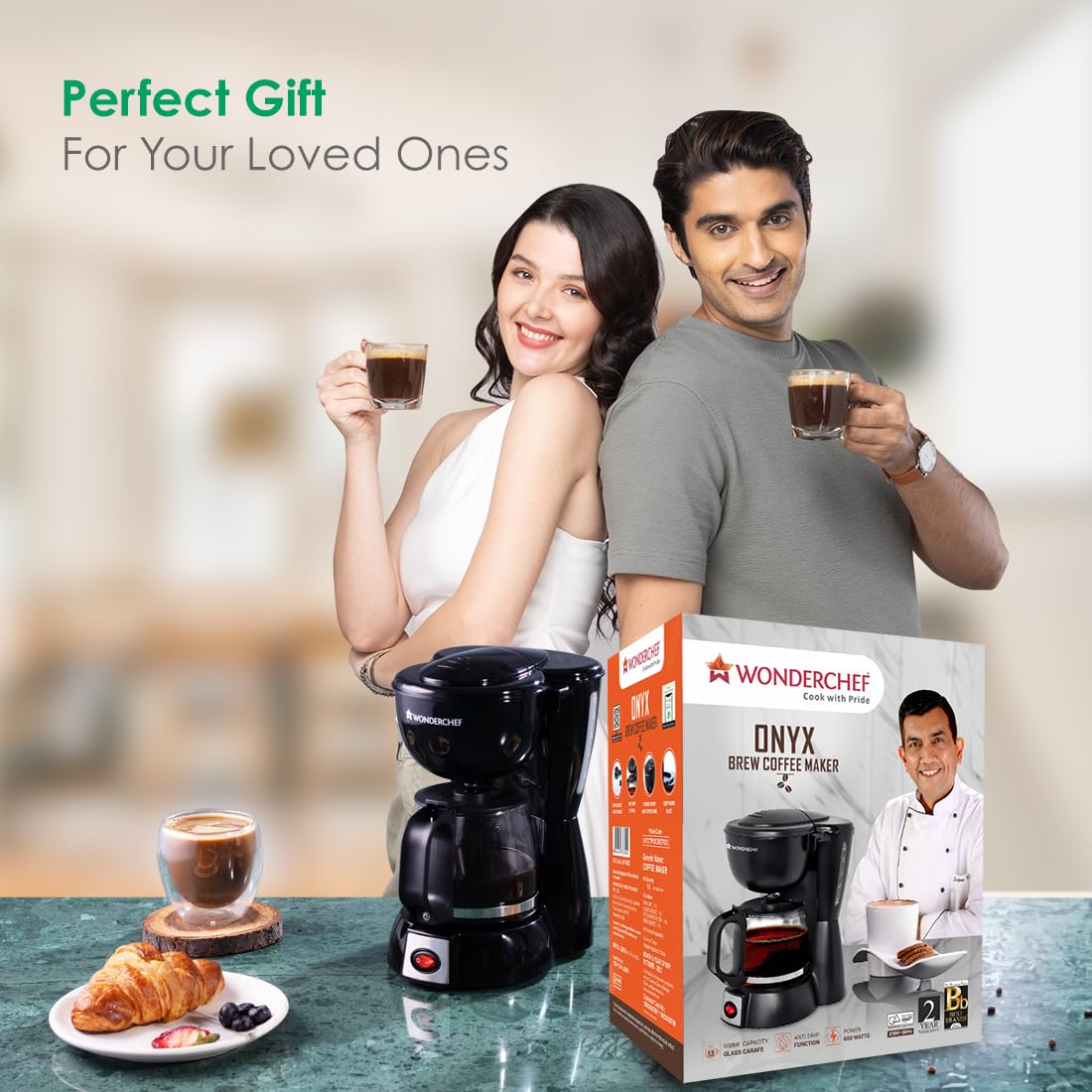 Wonderchef Onyx Brew 63154852 drip coffee maker additional product image