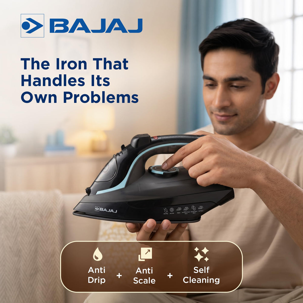 Bajaj MX 45 steam iron product image 7
