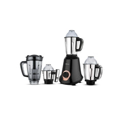 Bajaj Military Series Glamore 4 Jar 1000W Jet Black Mixer Grinder