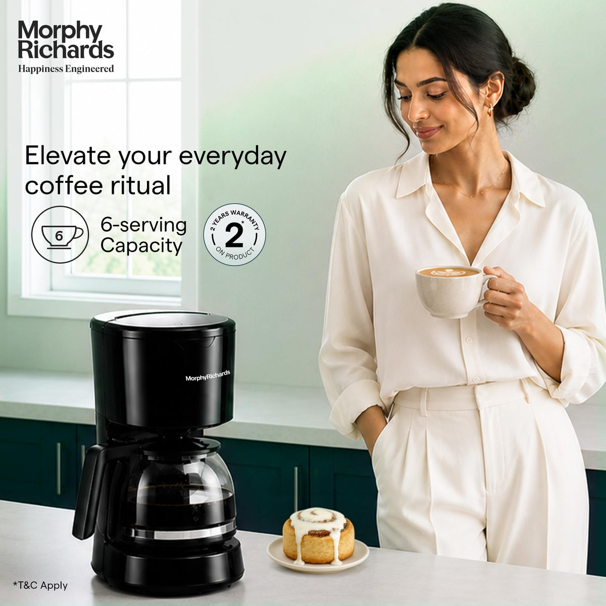 Morphy Richards 350012 Europa Drip coffee maker additional product image