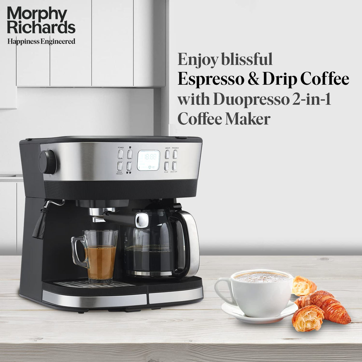 Morphy Richards 350016 DuoPresso coffee maker product image