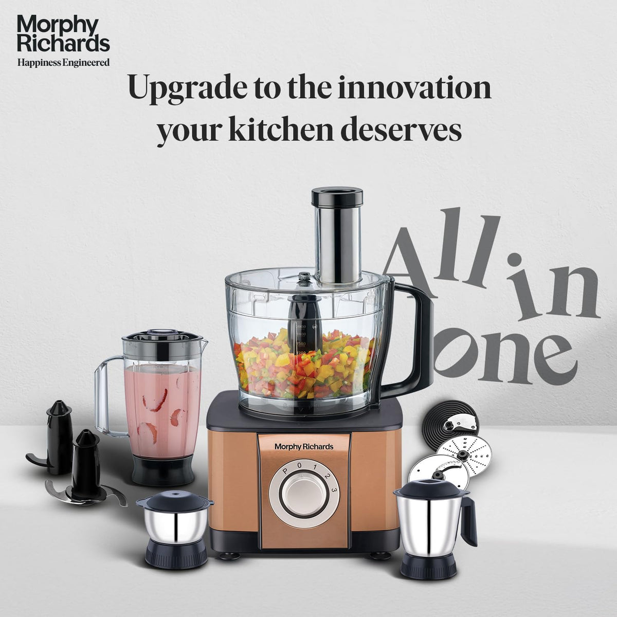 Morphy Richards 640098 Icon Superb 1000W food processor product image