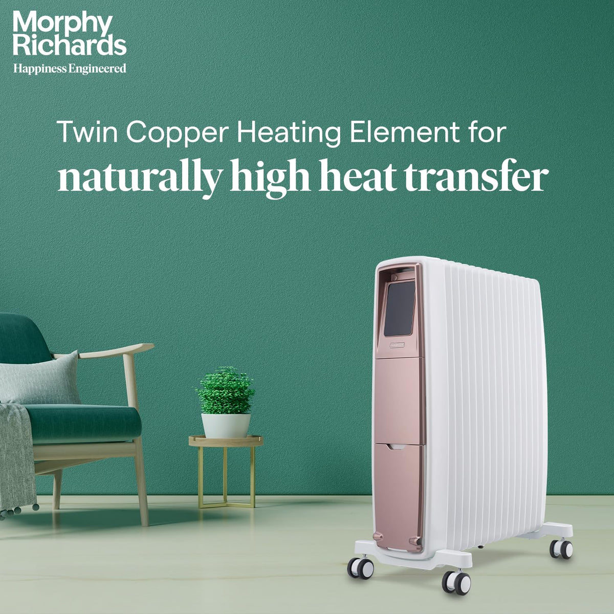 Morphy Richards 290020 Thermocore XR digital oil free radiator room heater product image