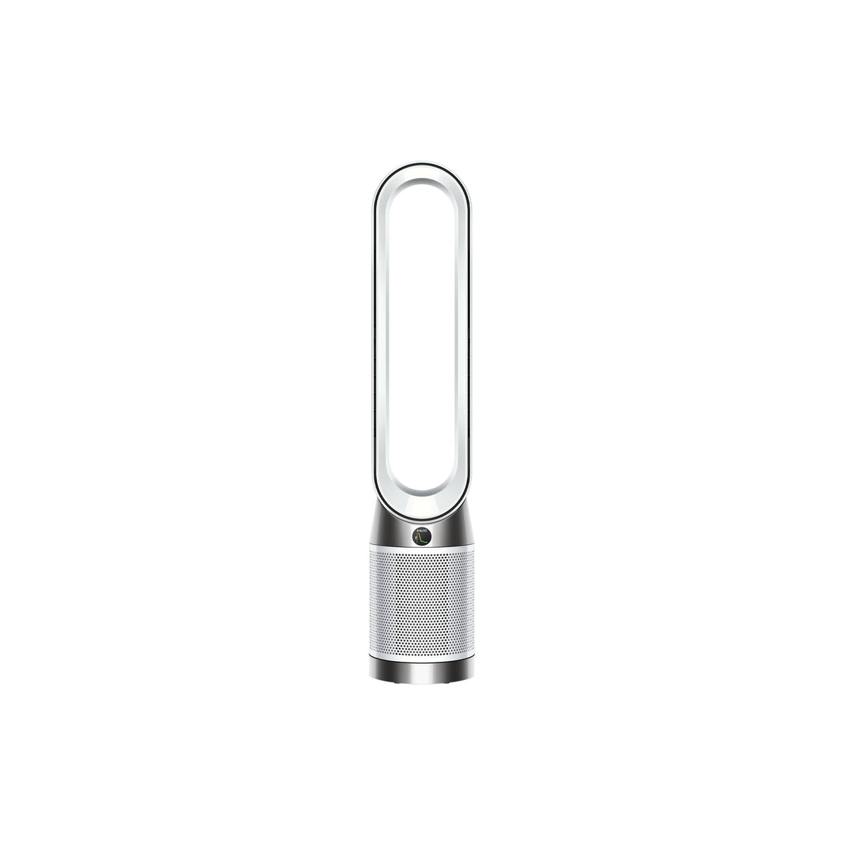 Dyson TP10 Purifier Cool Gen1 454849-01 tower air purifier in White / Silver on a plain white background