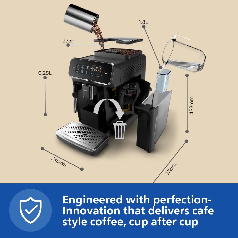 Philips EP3221/40 coffee machine product image, additional view
