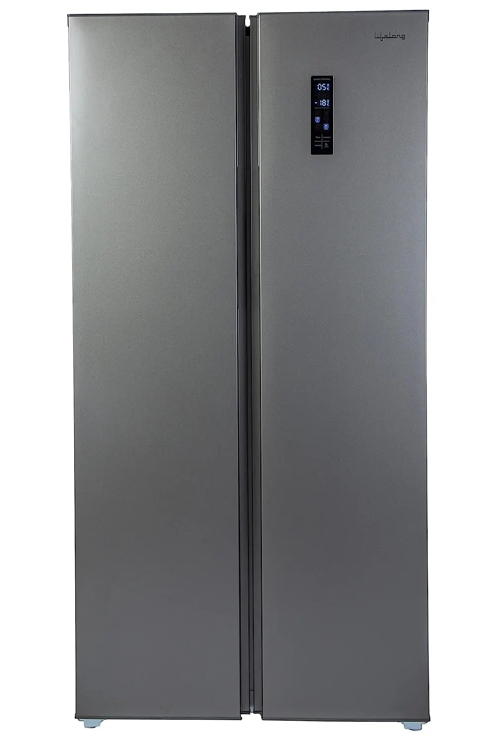 Lifelong 505L Frost free Side by Side Refrigerator with Inverter Compressor (Silver, 1 year product, 10 years compressor warranty), Large (LLSBSR505)