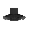 Faber Enigma BLDC HC SC FL BK 90cm 1600m3/hr Ducted Auto Clean Wall Mount Chimney with Gesture Control