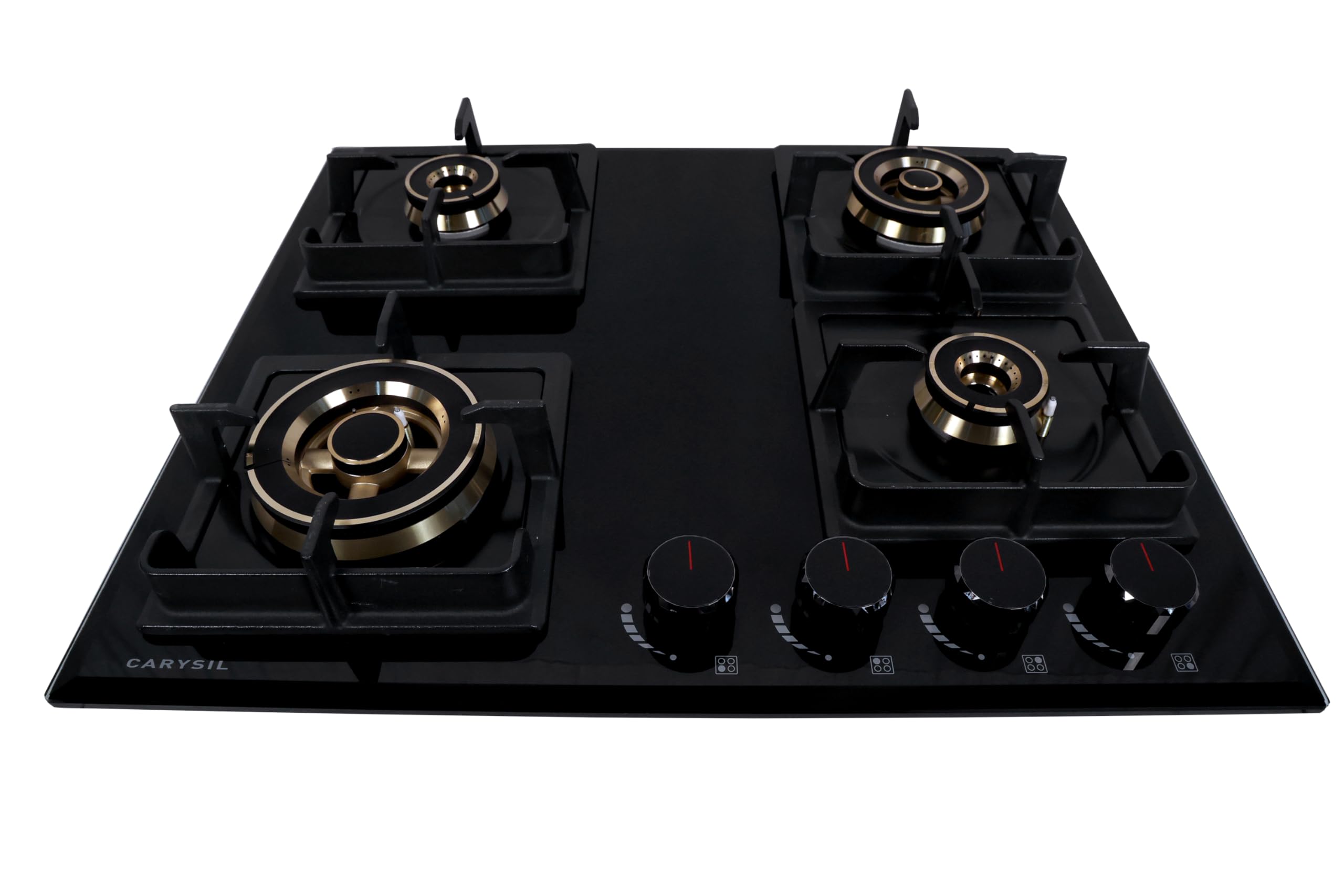 Carysil Tek Plus Series 4 Burner Built in Glass Hob 60 cm