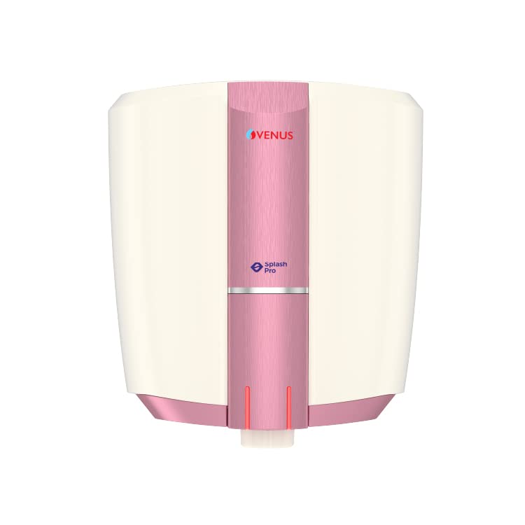 Venus Splash Pro Storage Water Heater (10 Litre, Ivory/Mystic Rose)