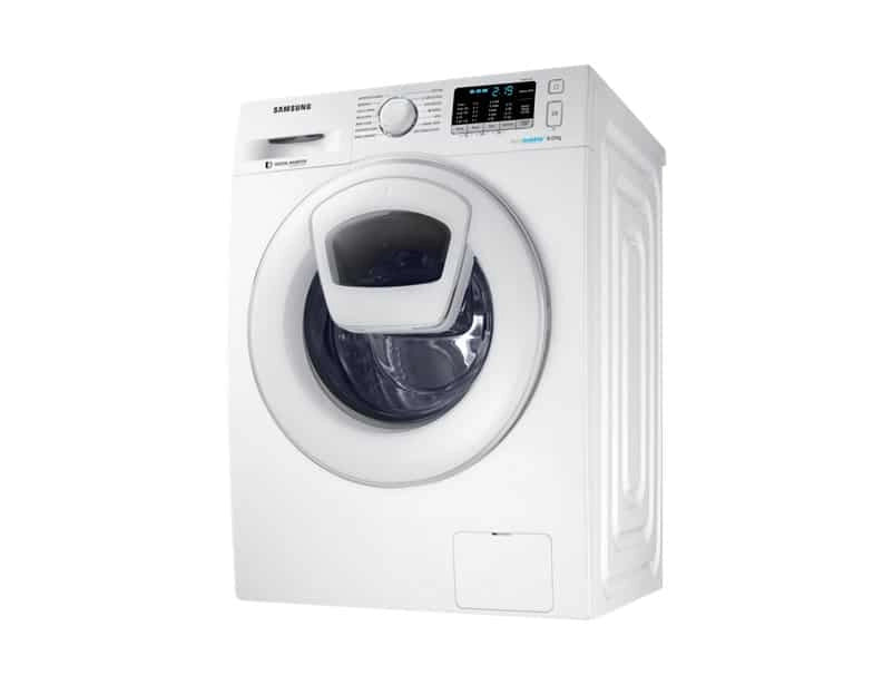 Samsung 8 kg Fully-Automatic Front Loading Washing Machine (WW80K5210WW, White)