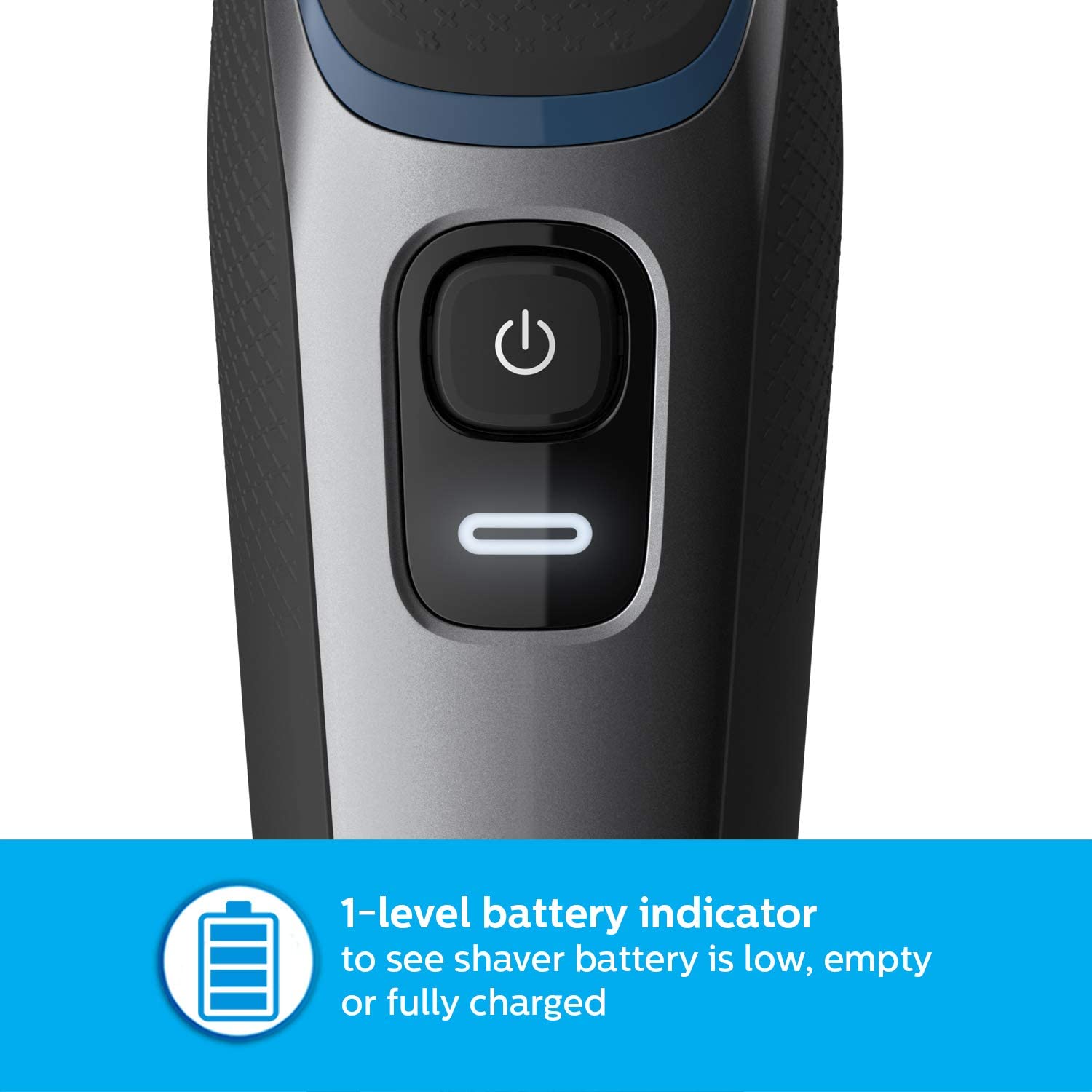Philips Cordless Electric Shaver S3122/55, 5D Pivot & Flex Heads, 27 Comfort Cut Blades, Fast Charge, Up to 55 Min of Shaving