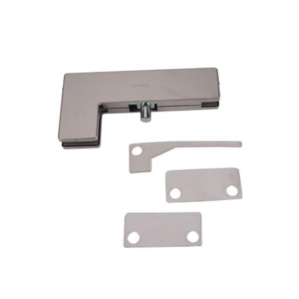 981.50.403 Side panel patch fitting for 10-12 mm glass,Black Matt