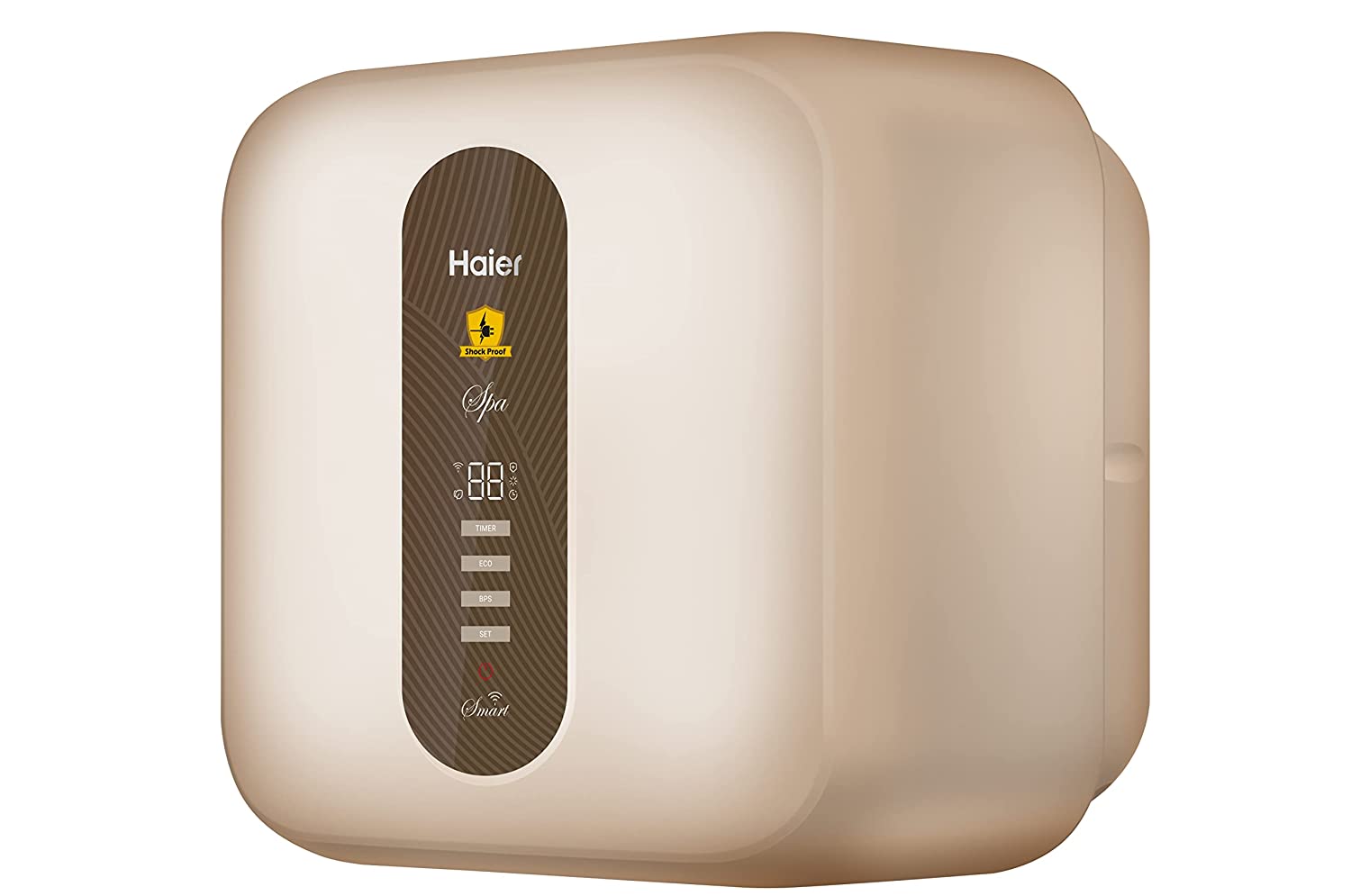 Haier ES15V-SD WIFI 15 Litres Vertical 5 Star Storage Geyser Gold