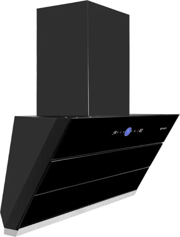 FABER HOOD COMET BLDC FL HC BK 75 AUTOCLEAN CHIMNEY Auto Clean Wall Mounted BLACK 1500 CMH
