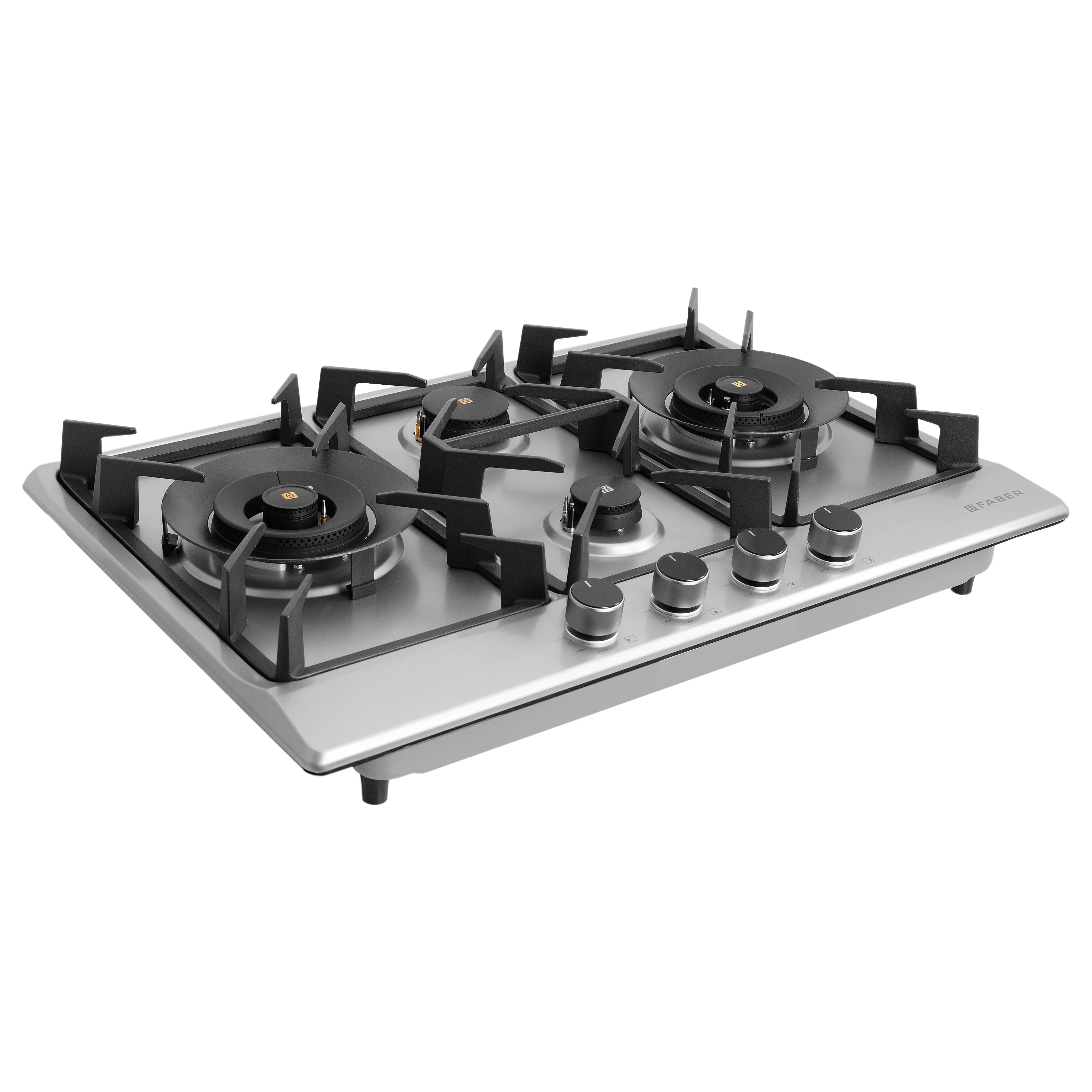 Faber INSPIRIA 754 BR AI FFD SS PNG 4-Burner HOB: Sleek and Efficient