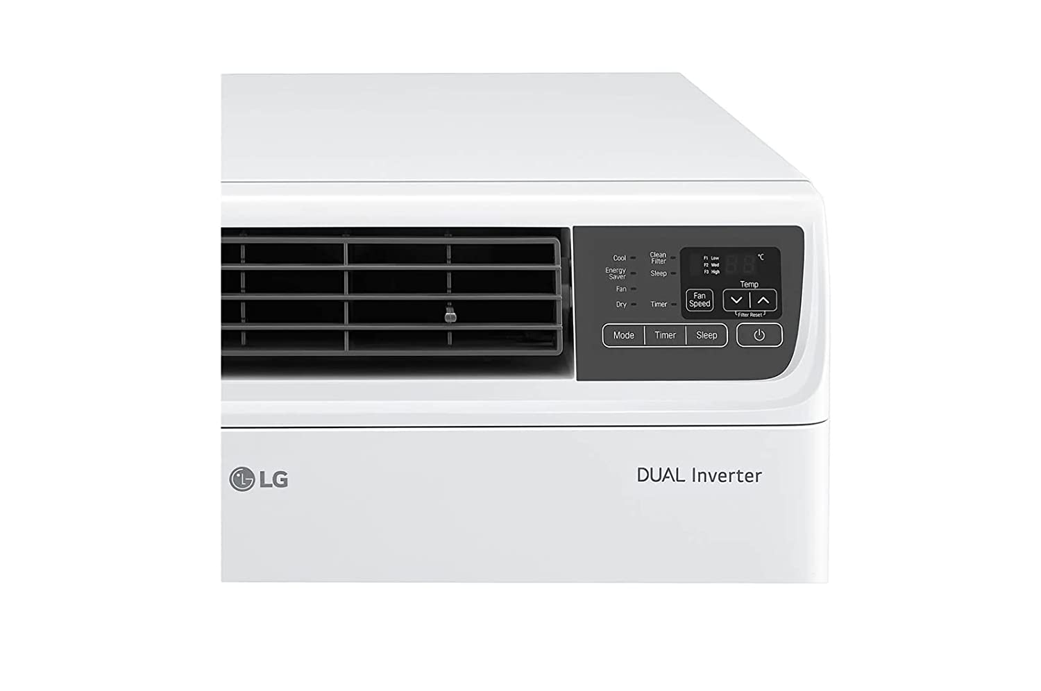 LG 1.5 டன் 3 ஸ்டார் டூயல் இன்வெர்ட்டர் விண்டோ ஏசி (காப்பர், கன்வெர்ட்டிபிள் 4-இன்-1 கூலிங், HD ஃபில்டர், 2022 மாடல், PW-Q18WUXA, வெள்ளை) 