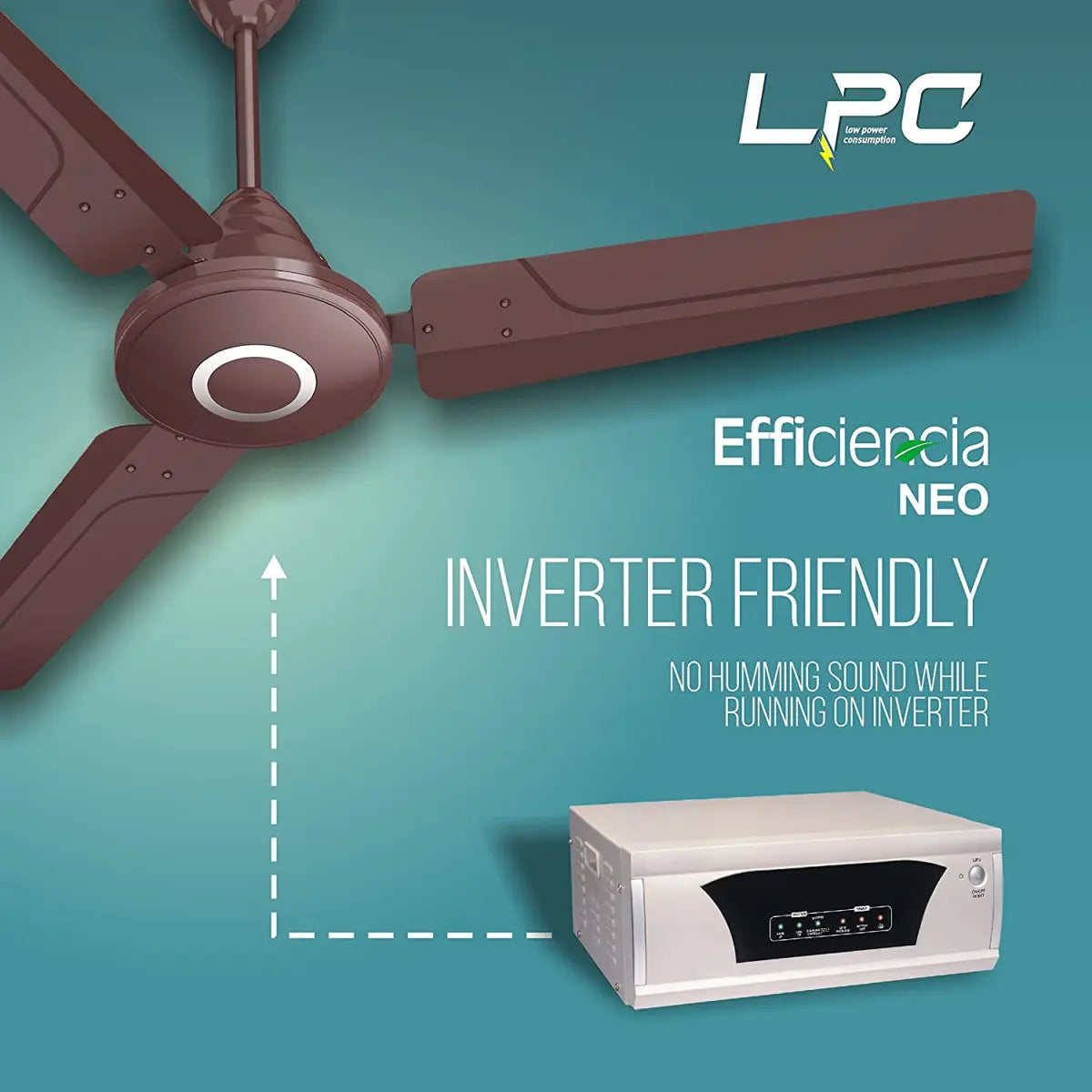 Havells Fan Efficiencia Neo 1200mm Brown