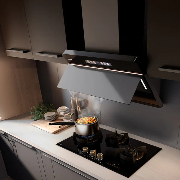 Hafele TERESA NEO I-75 BLDC 75cm Wall Mounted Chimney - Sleek & Powerful