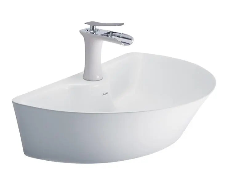 Cera A2020120 Senator Stella Thin Rim Table Top Wash Basin - 600x405x155 mm