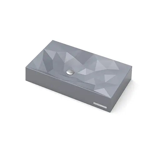 Sternhagen Kristall basin  715 x 415 x 130 mm Ice Blue Sani Quartz
