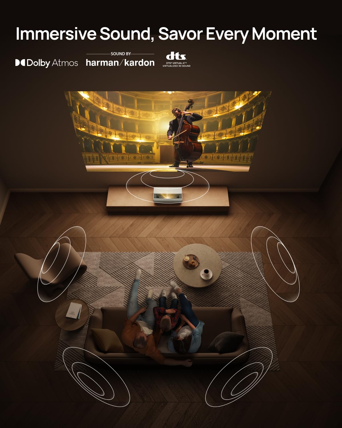 XGIMI Aura 2 4K ultra short throw laser projector - view 6