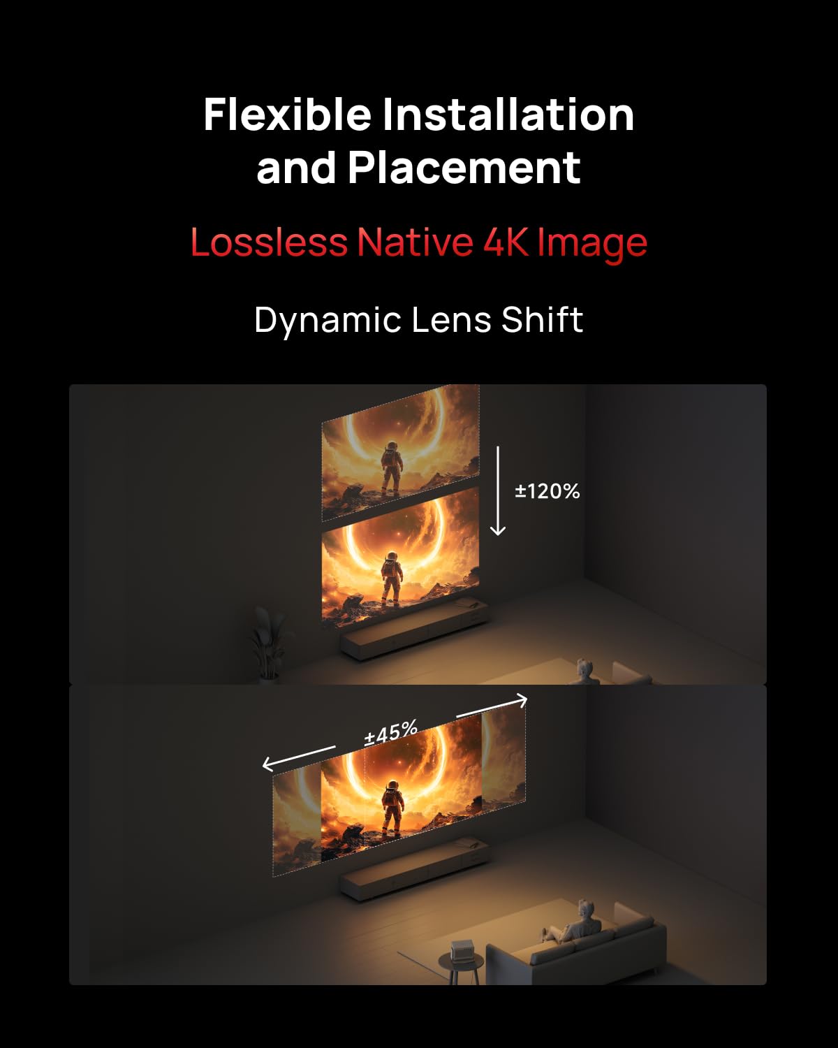 XGIMI Horizon 20 Pro 4K RGB Triple Laser Projector - view 3