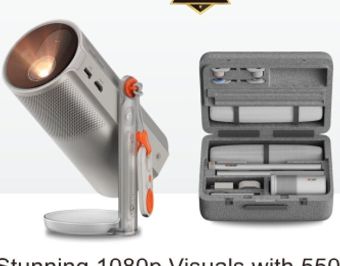 XGIMI MoGo 4 Laser Outdoor Bundle with projector, screen and stand