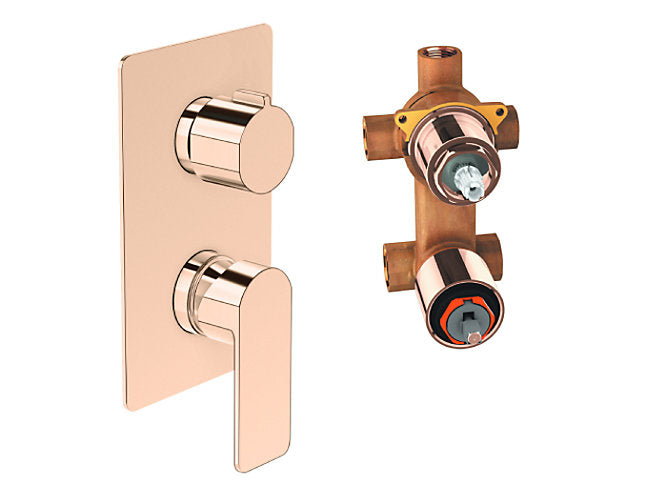 kohler K-32020IN-4-RGD AT360 trim + AT360 valve in rose gold