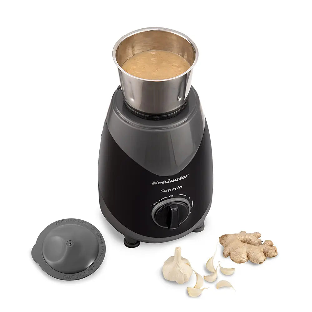 Kelvinator Superio850 Mixer Grinder KMG20850 3 Jars Stainless Steel