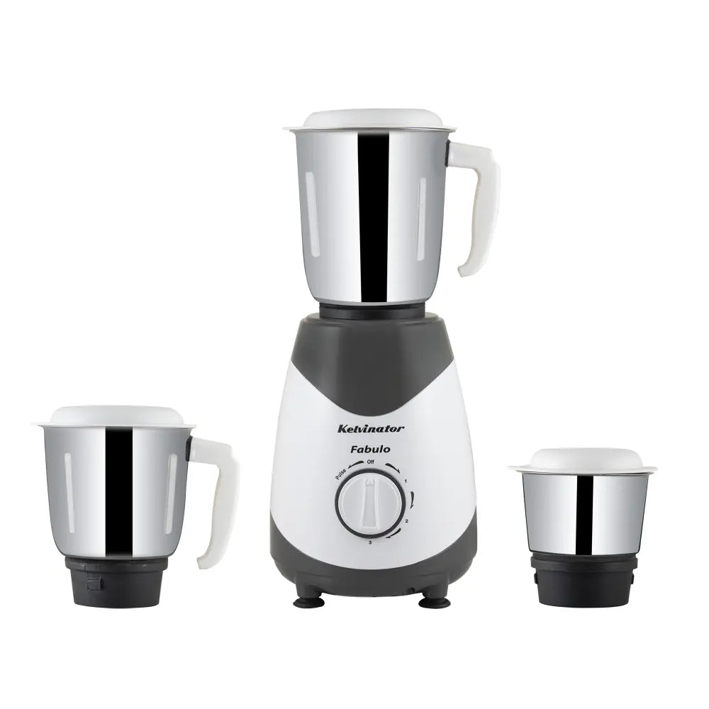 Kelvinator Fabulo150 Mixer Grinder KMG00150 3 Jars Stainless Steel