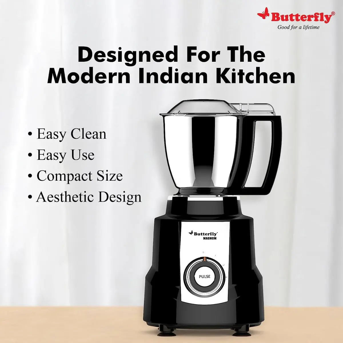 Butterfly Magnum 1.2 HP Mixer Grinder 3 Jar