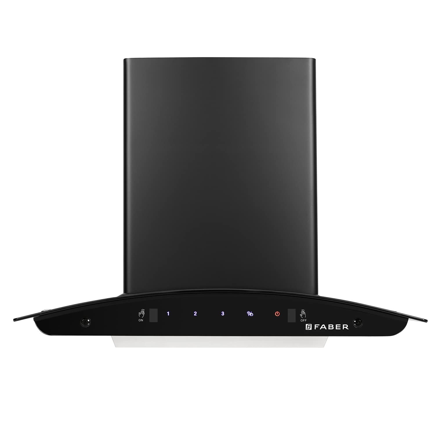 Faber 60cm 1200 m3/hr, Autoclean Chimney ||Filterless|| 5Yr Warranty on Motor(1Yr Comprehensive) || Italian design- (HOOD SYDNEY FL SC AC BK 60, Touch & Gesture Control, Black)