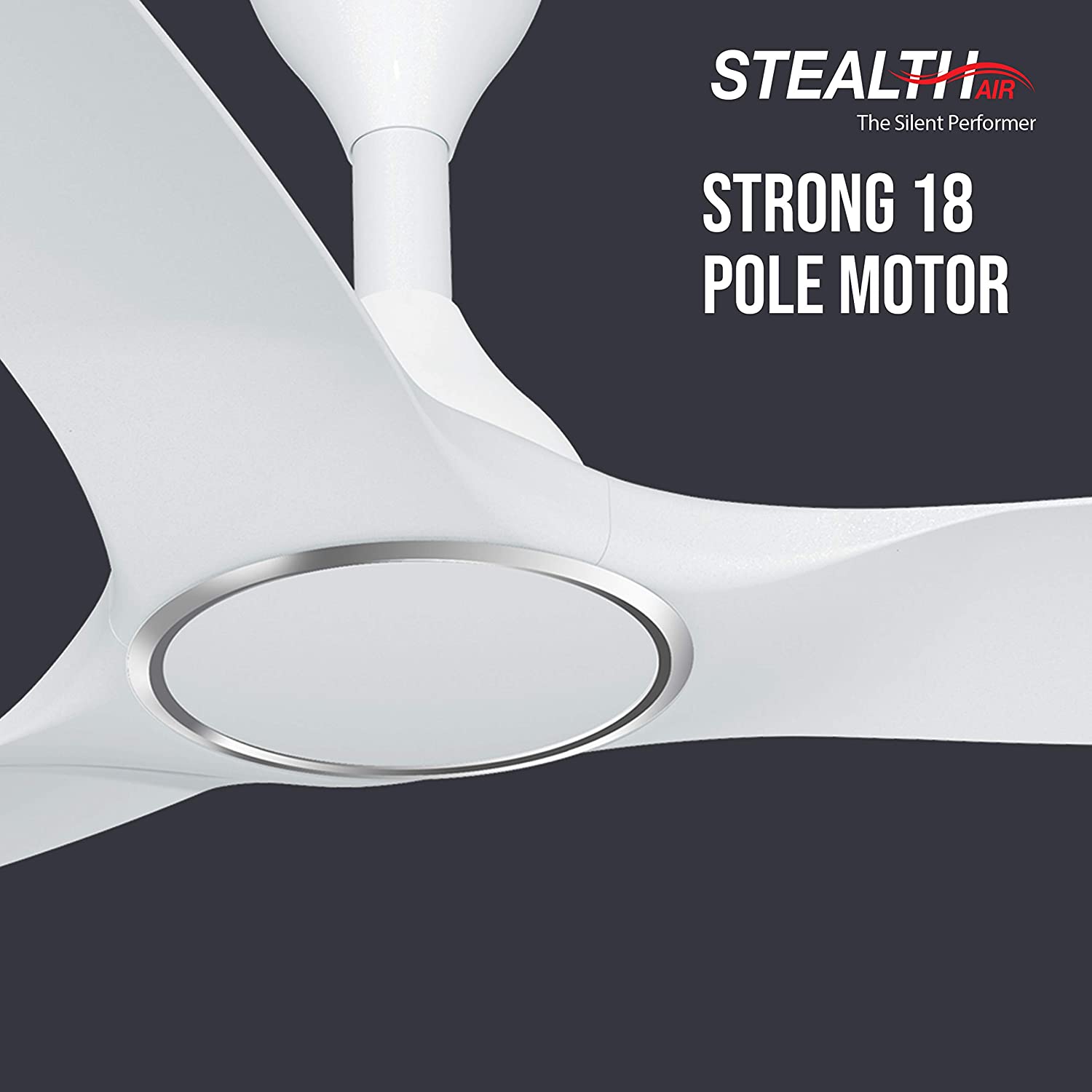 Havells Stealth Air 1200mm Ceiling Fan Elegant White