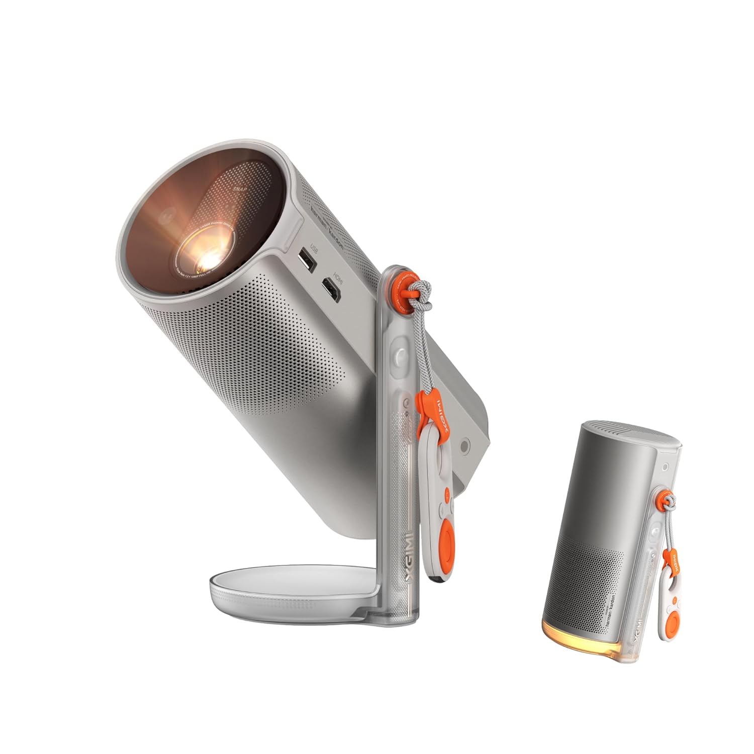 XGIMI MoGo 4 Portable Laser Projector - 1080P FHD, 550 ISO Lumens, Google TV & Netflix