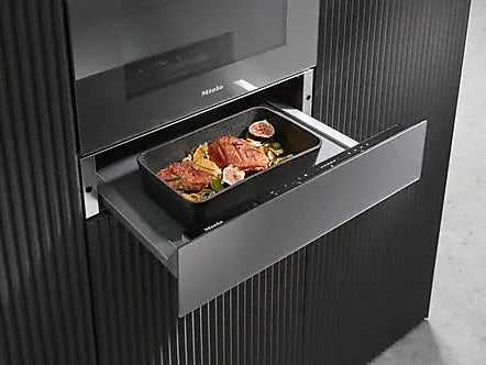 Miele Gourmet Warming Drawer ESW 7010 Obsidian Black