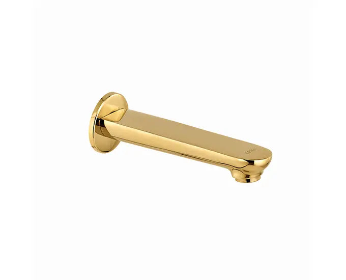 Cera F1018661FG Lustre Brooklyn French Gold Finish Quarter Turn Bath Tub Spout With Wall Flange