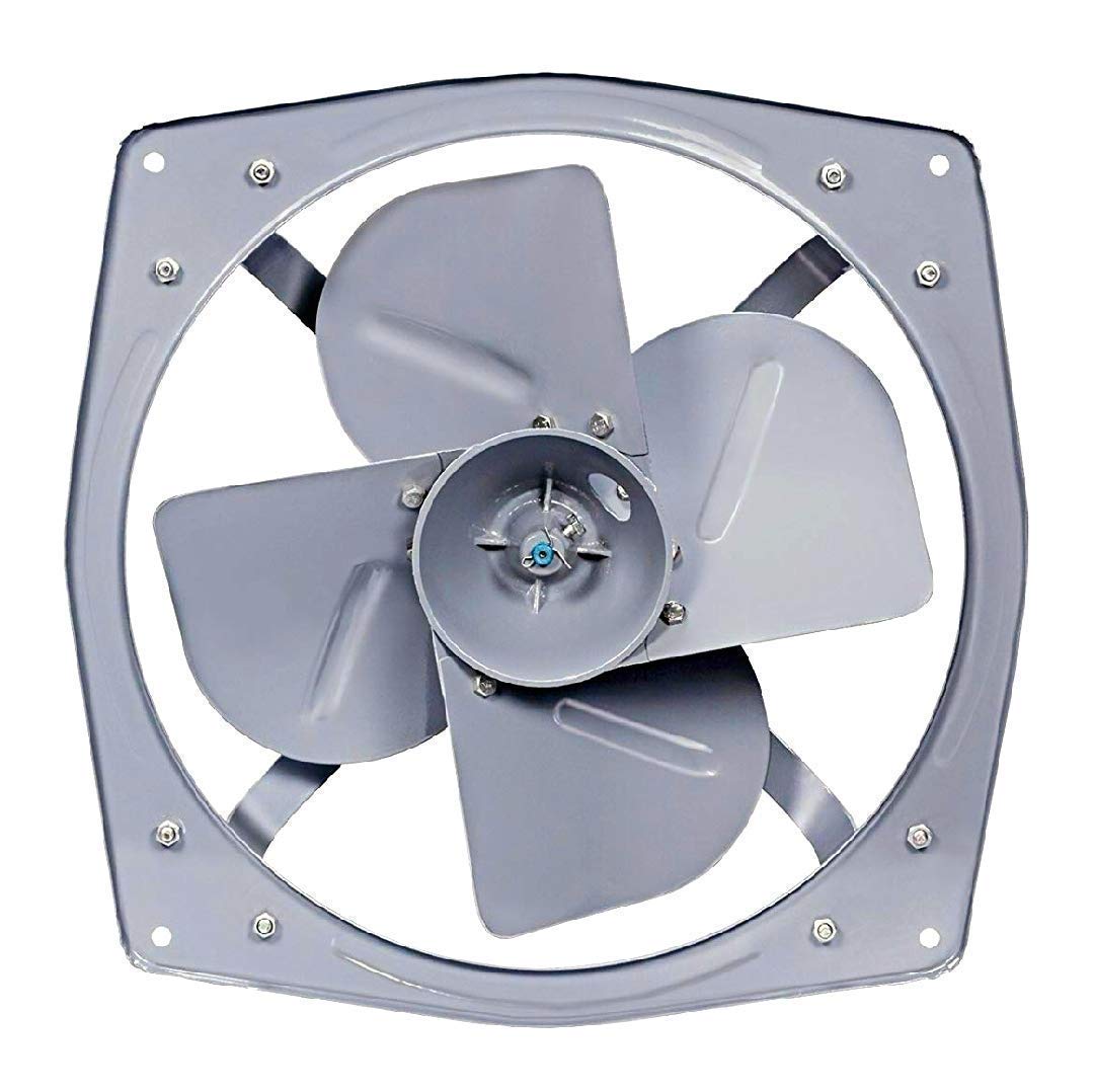 Crompton Greaves 450mm 18-inch 1400 Rpm Exhaust Fan (Complete Accessories), Grey