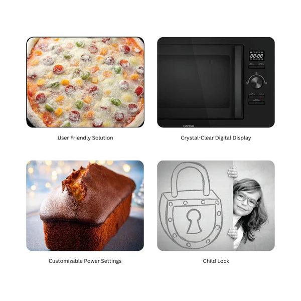 Hafele AURORA 25L Built-In Microwave with Advanced Features