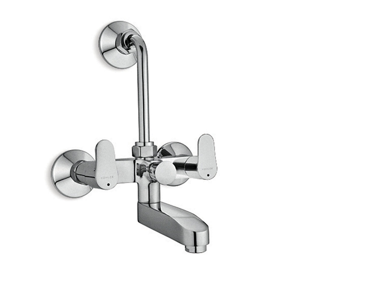 kohler K-98755IN-4-CP Exposed 4-way bath and shower without diverter for hand shower  in polished chrome