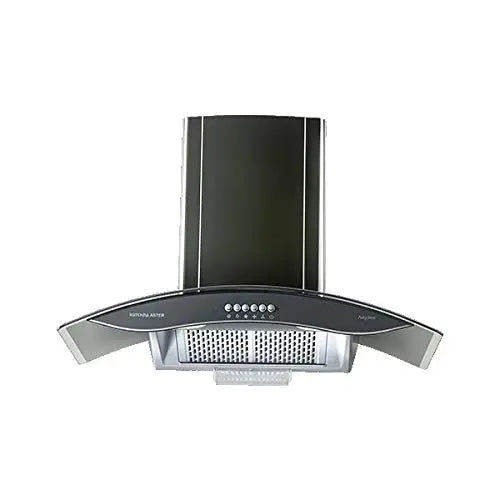 Kutchina 90cm 1200 Aster Hood Chimney Black
