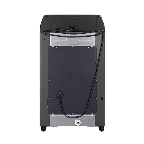 Godrej 8 Kg 5 Star Zero Pressure Technology Fully-Automatic Top Load Washing Machine Appliance (WTEON VLVT 80 5.0 FDTN MTBK, Metallic Black, With 26 Flexi Wash Programs)