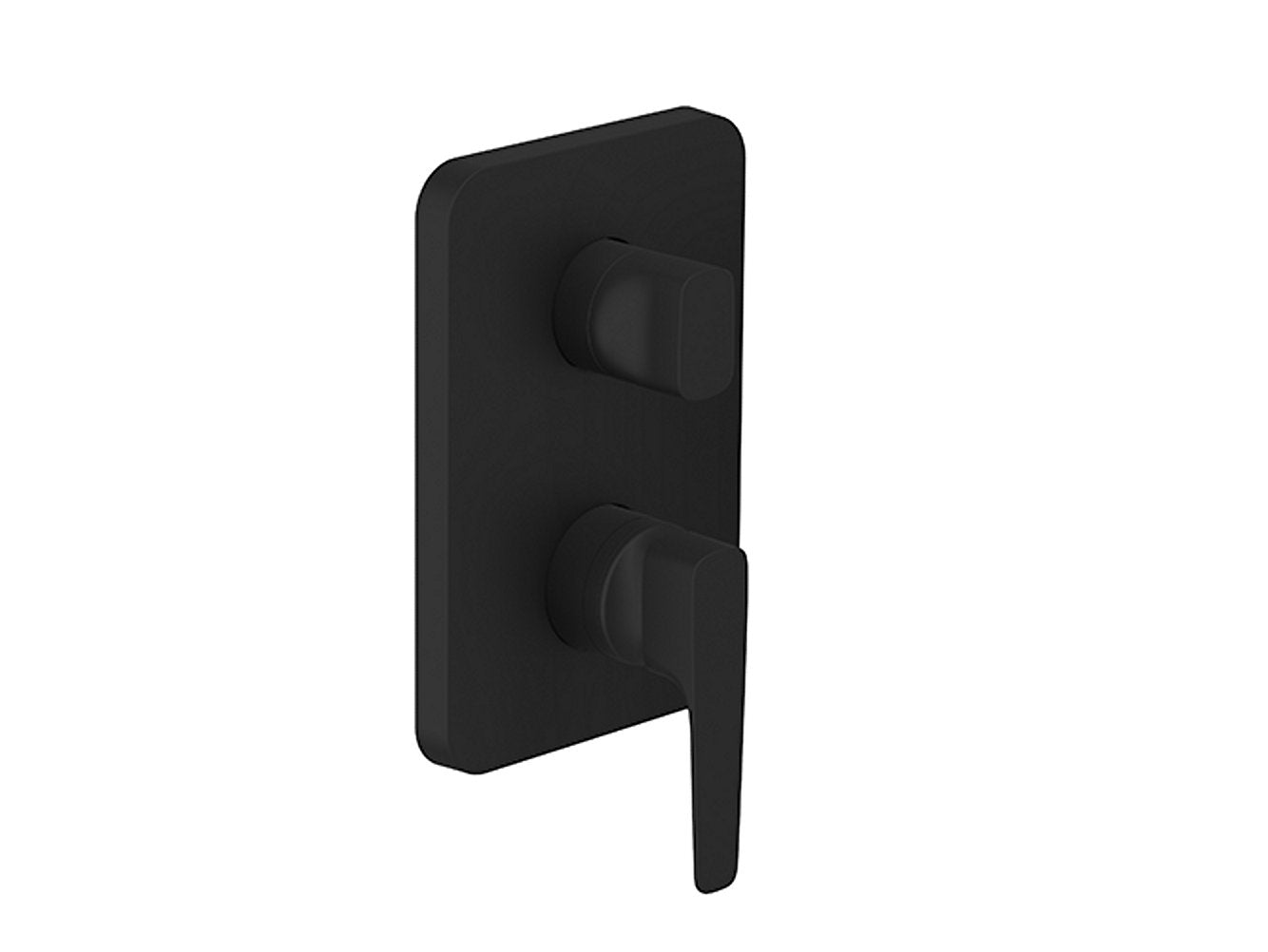 kohler K-77311IN-4FP-BL Aqua Turbo 360 trim in matte black