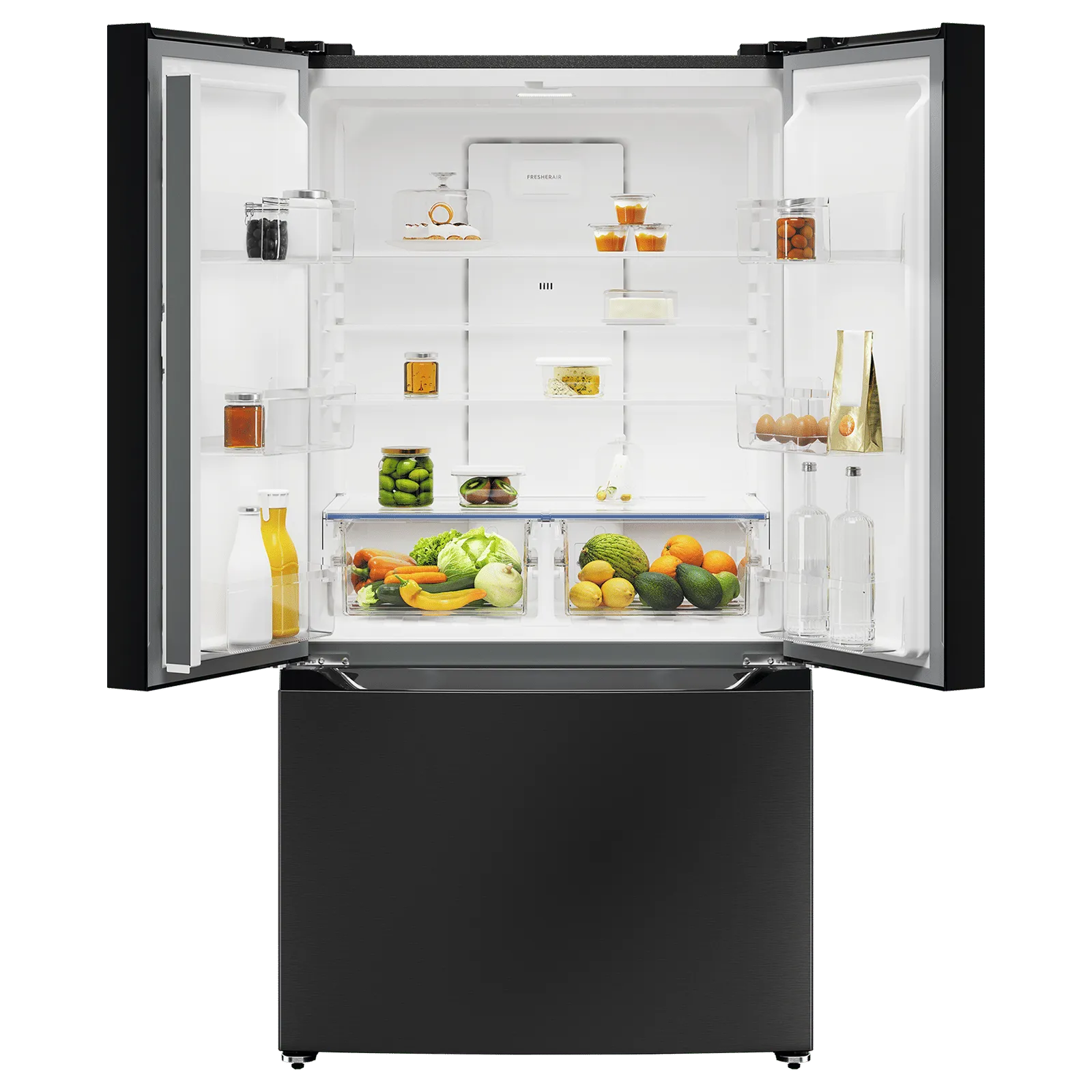 Electrolux EHE5600D-B 600 Series 565L Refrigerator: Touch Control & Sleek Design