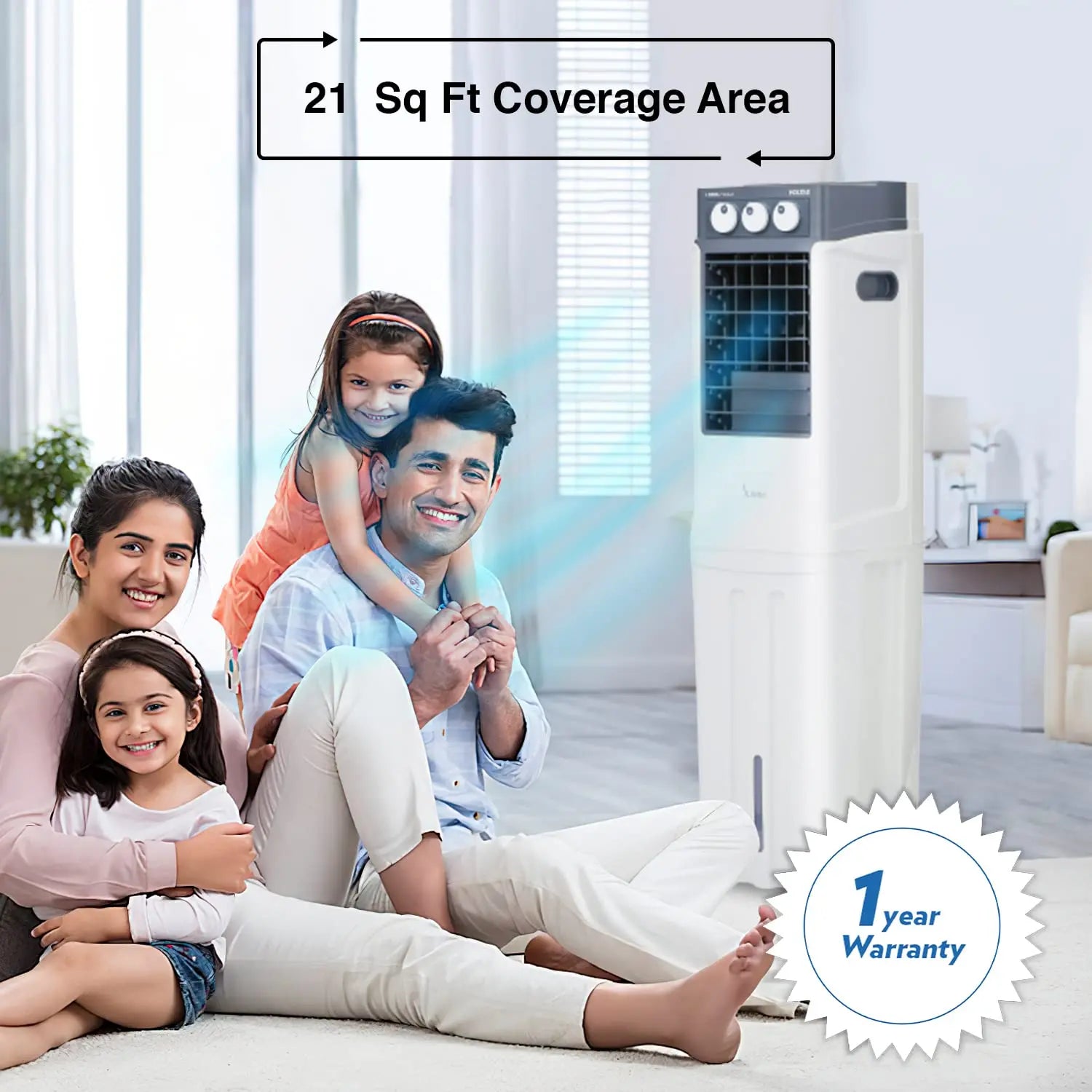 வோல்டாஸ் ஸ்லிம் 55 டவர் ஏர் கூலர் (55 லி)