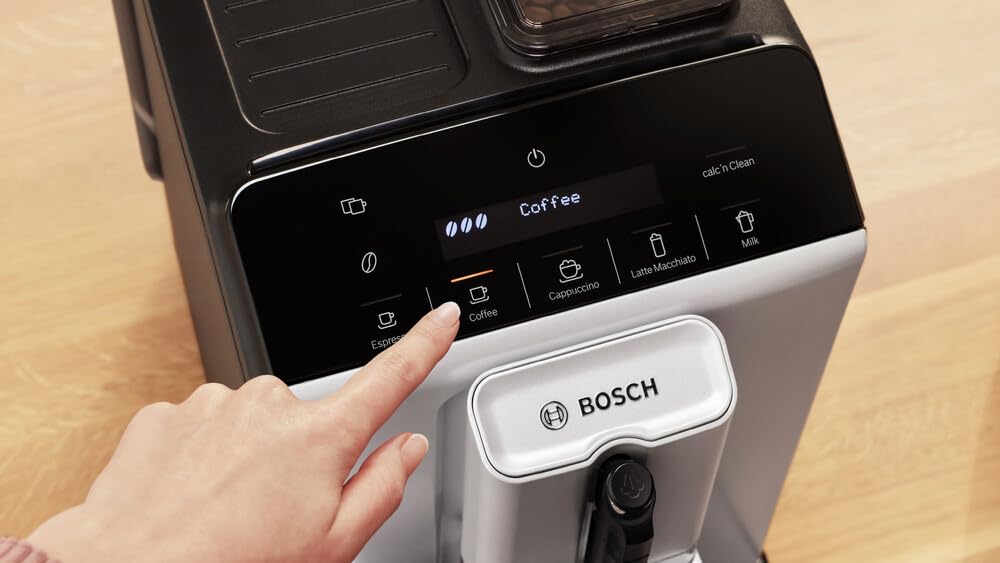 Bosch VeroCafe Series 2, Fully Automatic Espresso Machine TIE2030IN Silk Silver