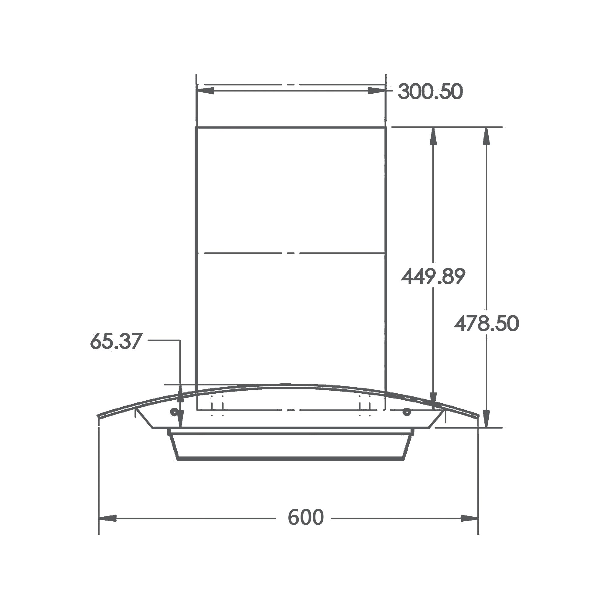 kaff MAINZ 90 DC- BLDC Motor Chimney: Efficient Ventilation with Powerful Airflow