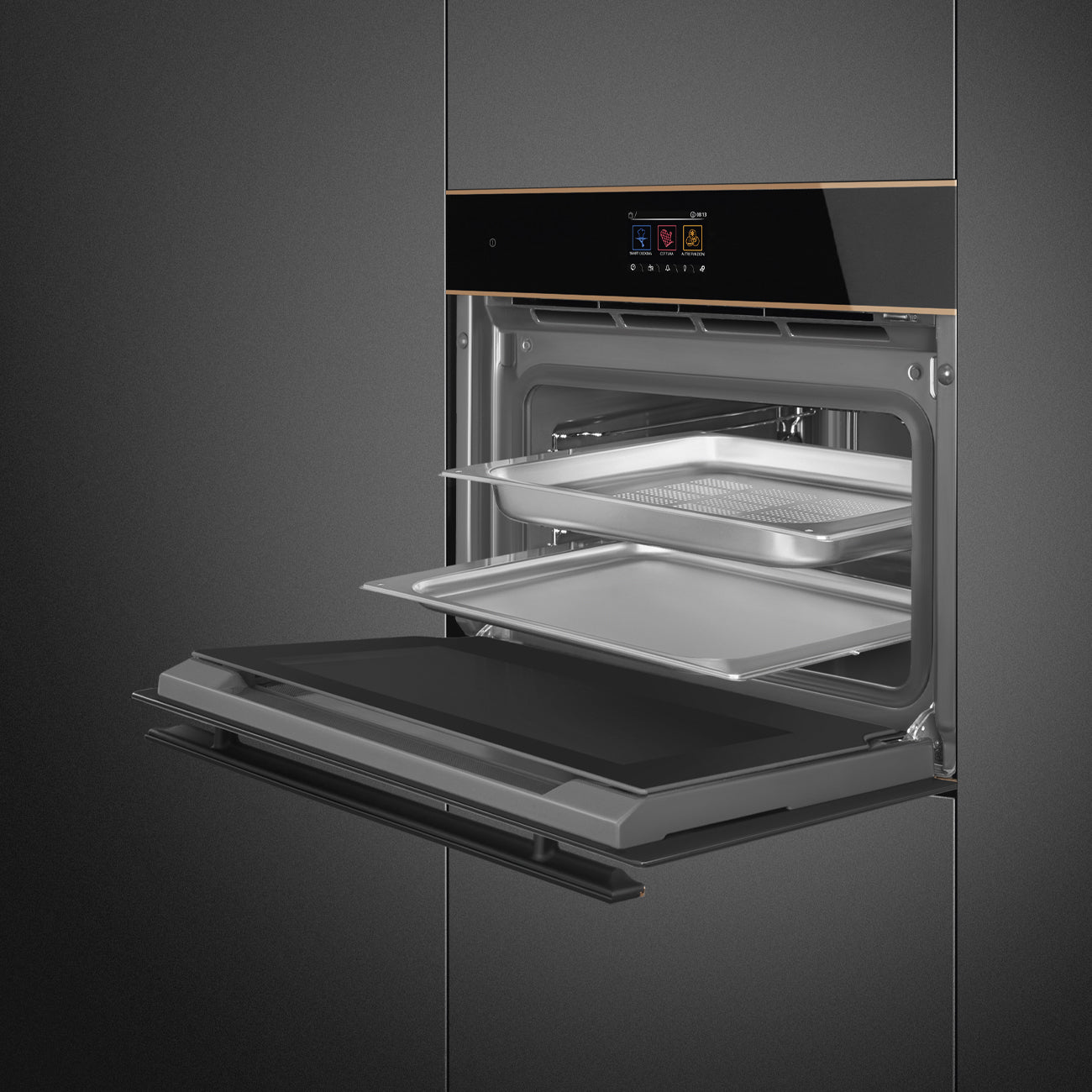 Smeg oven so4604s4pnr Oven Galileo Steam100 Pro